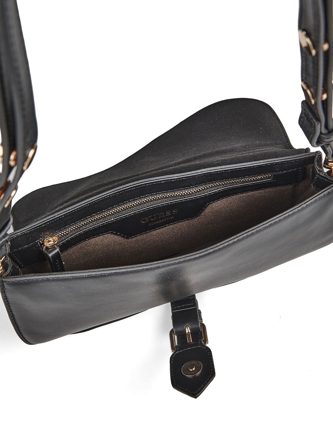 Guess Charlotte Borsa a spalla Vera Pelle 24 cm