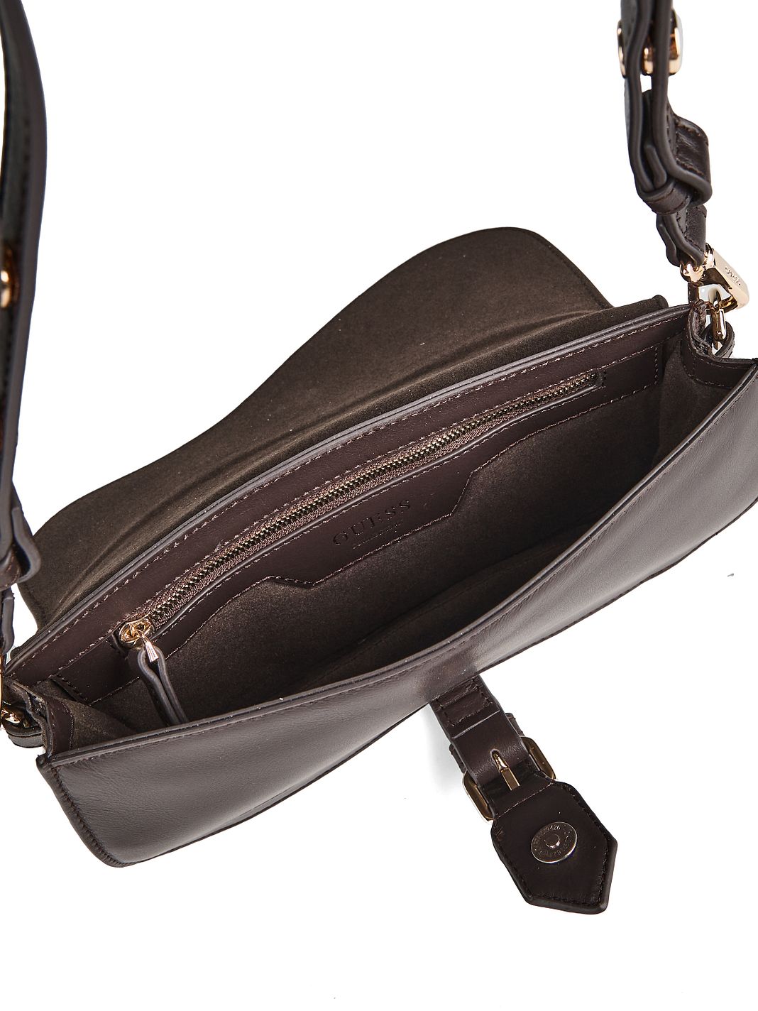 Guess Charlotte Borsa a spalla Vera Pelle 24 cm Guess Charlotte Borsa a spalla Vera Pelle 24 cm