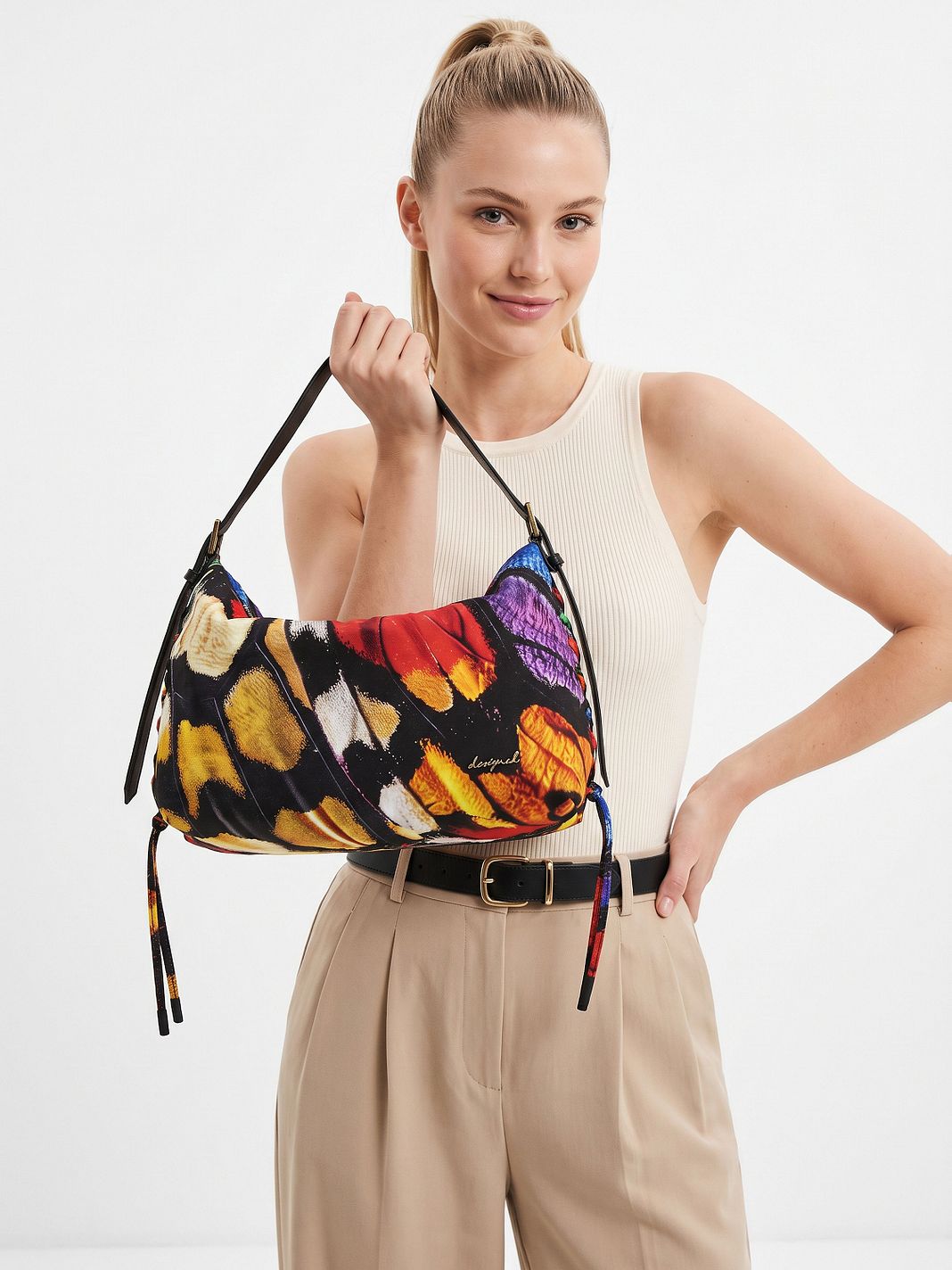 Desigual Wingland Bolso para hombre 38 cm