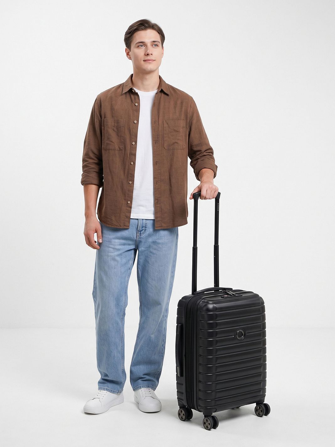 Delsey Paris Shadow 5.0 4 kolečka Příruční zavazadlo 55 cm Rozšiřitelný Delsey Paris Shadow 5.0 4 kolečka Příruční zavazadlo 55 cm Rozšiřitelný