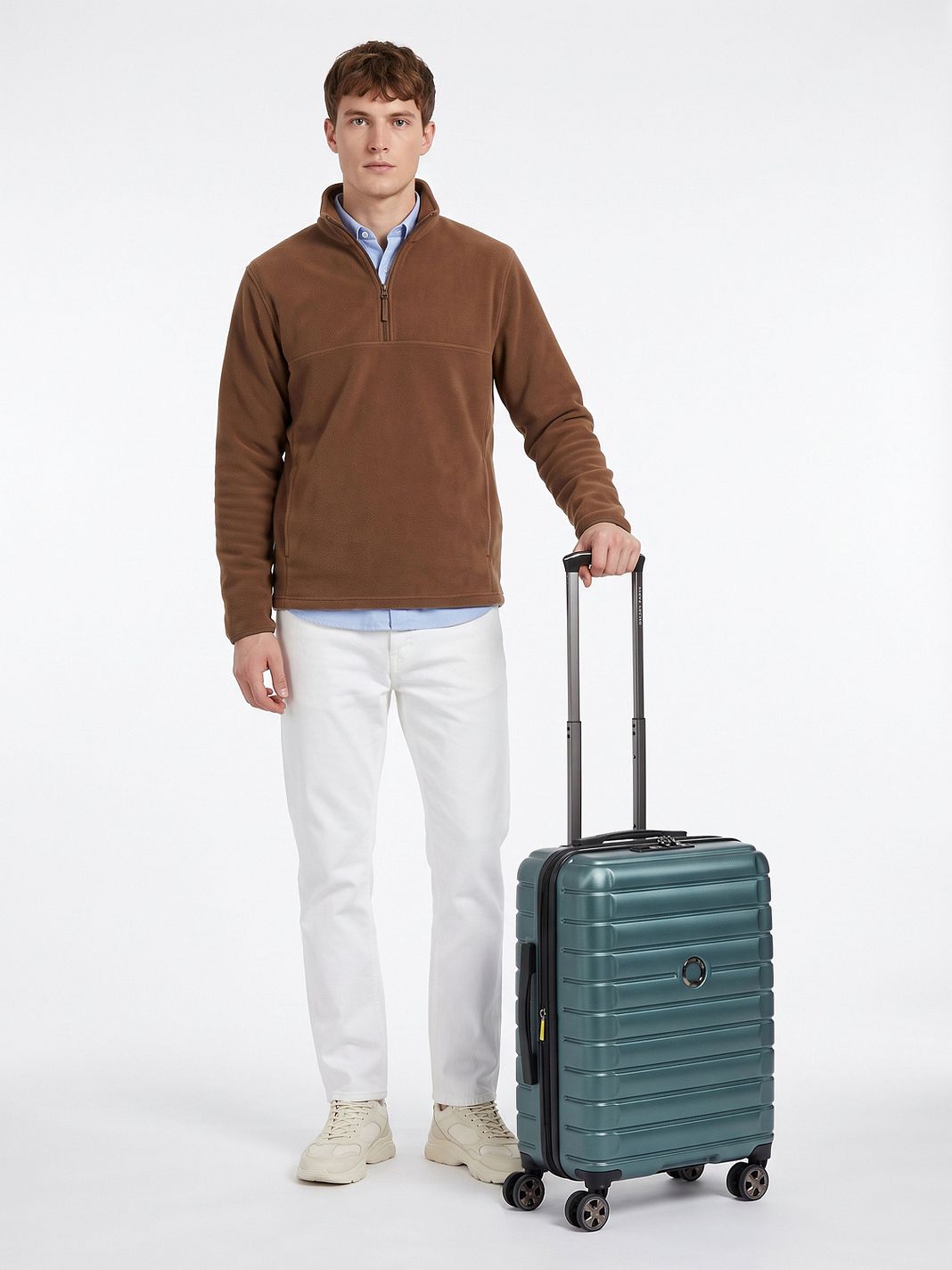 Delsey Paris Shadow 5.0 4 ruote Trolley cabina 55 cm espandibile Delsey Paris Shadow 5.0 4 ruote Trolley cabina 55 cm espandibile