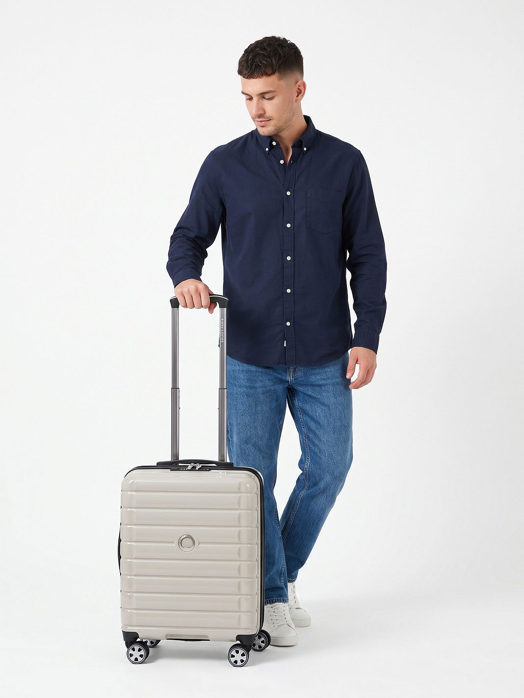 Delsey Paris Shadow 5.0 4 kolečka Příruční zavazadlo 55 cm Rozšiřitelný Delsey Paris Shadow 5.0 4 kolečka Příruční zavazadlo 55 cm Rozšiřitelný