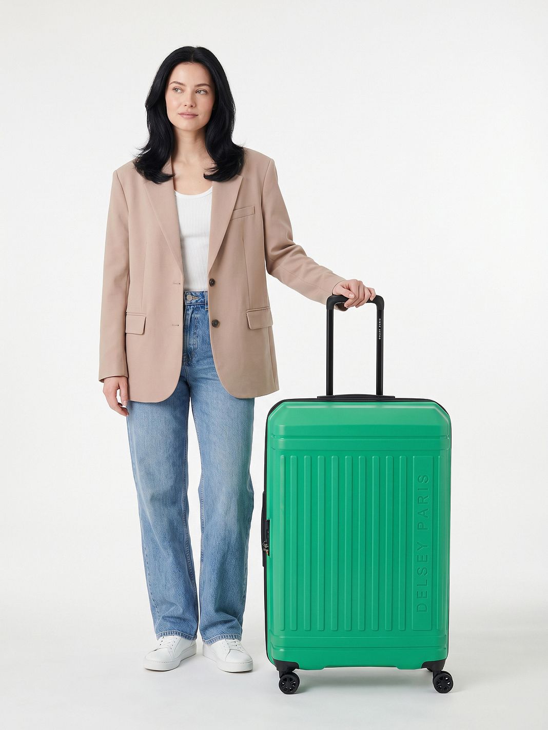 Delsey Paris Lutece Se 4 ruote Carrello 79 cm espandibile Delsey Paris Lutece Se 4 ruote Carrello 79 cm espandibile