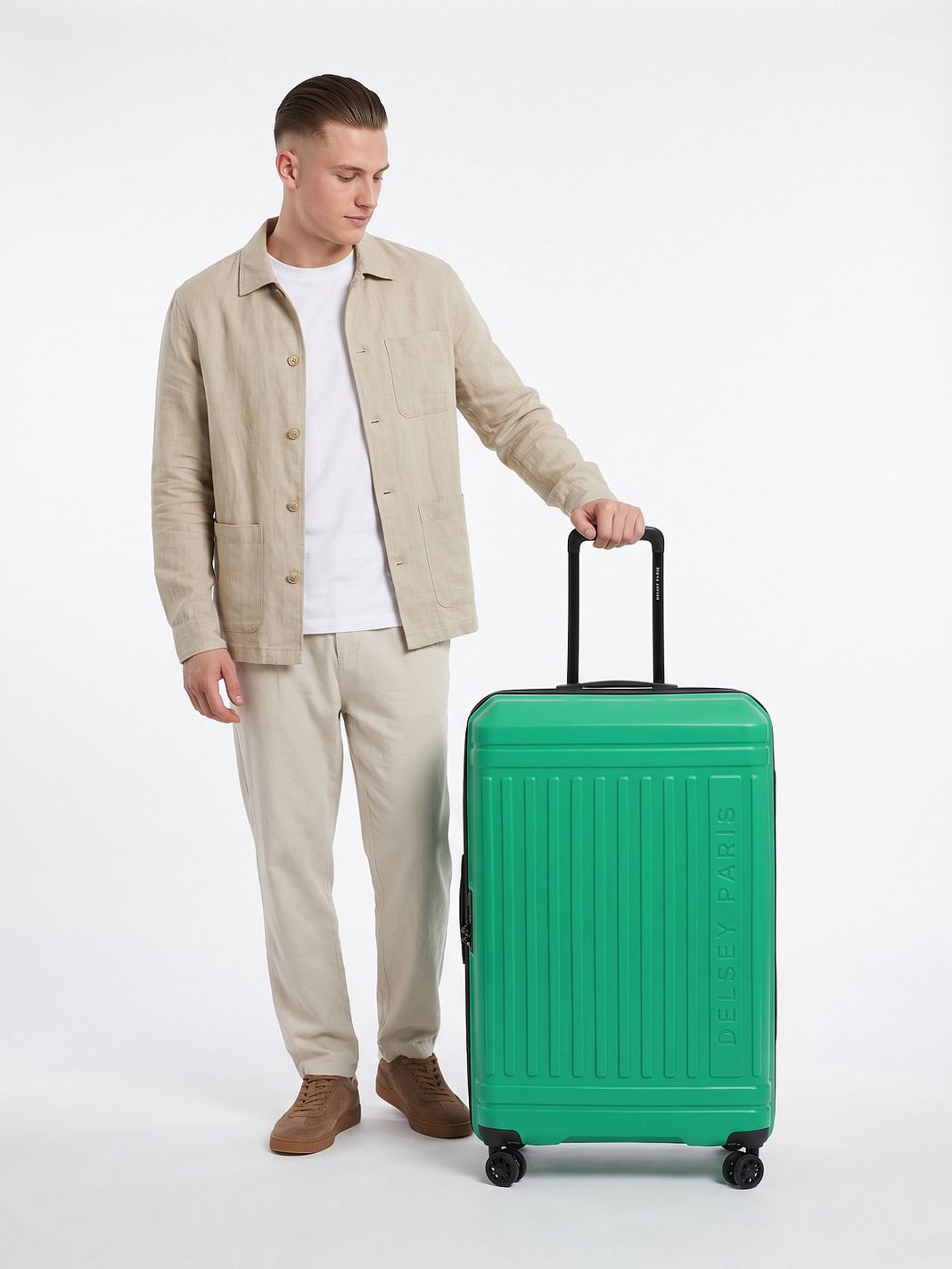 Delsey Paris Lutece Se 4 ruote Carrello 79 cm espandibile Delsey Paris Lutece Se 4 ruote Carrello 79 cm espandibile
