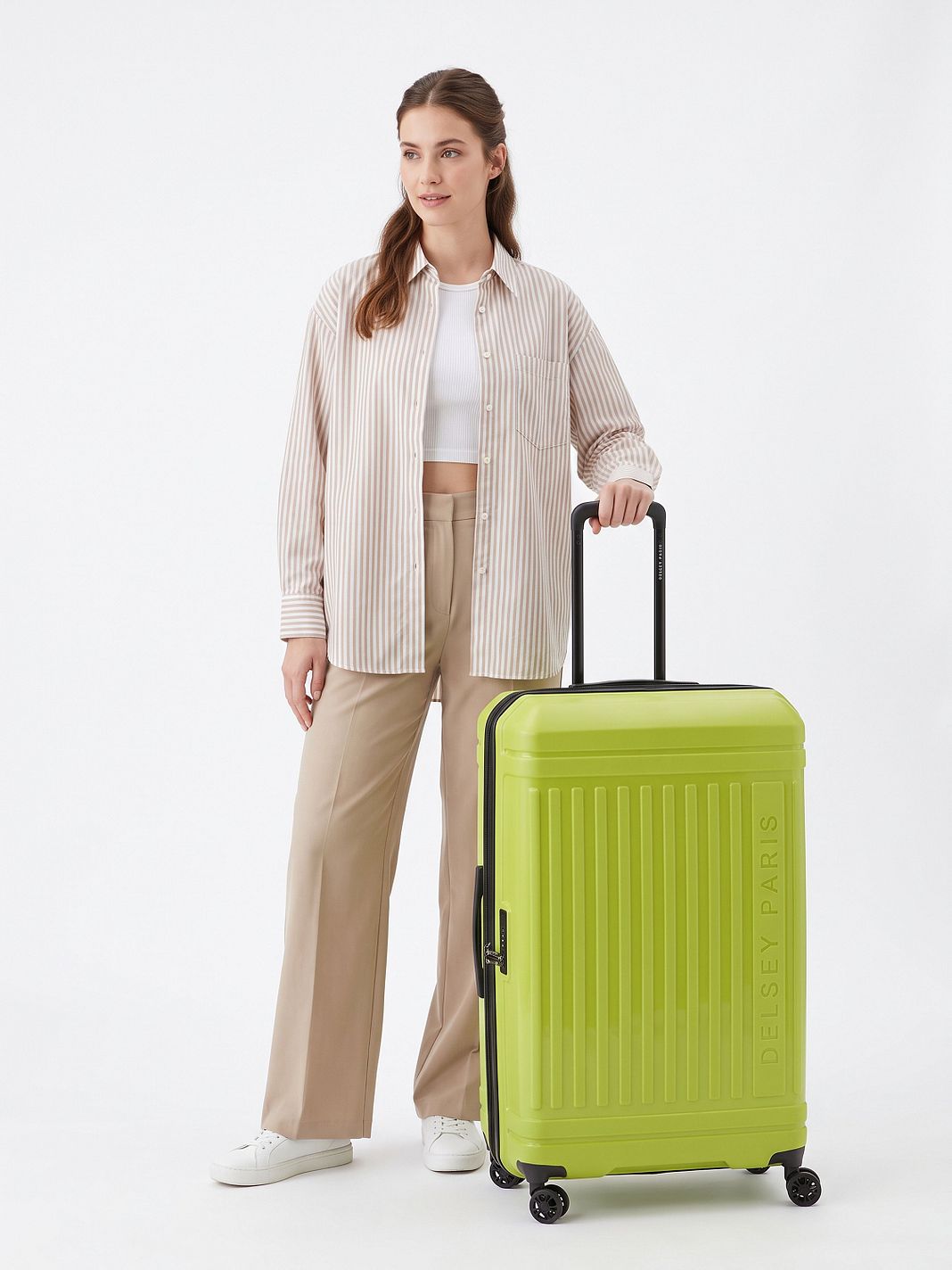 Delsey Paris Lutece Se 4 ruote Carrello 79 cm espandibile Delsey Paris Lutece Se 4 ruote Carrello 79 cm espandibile