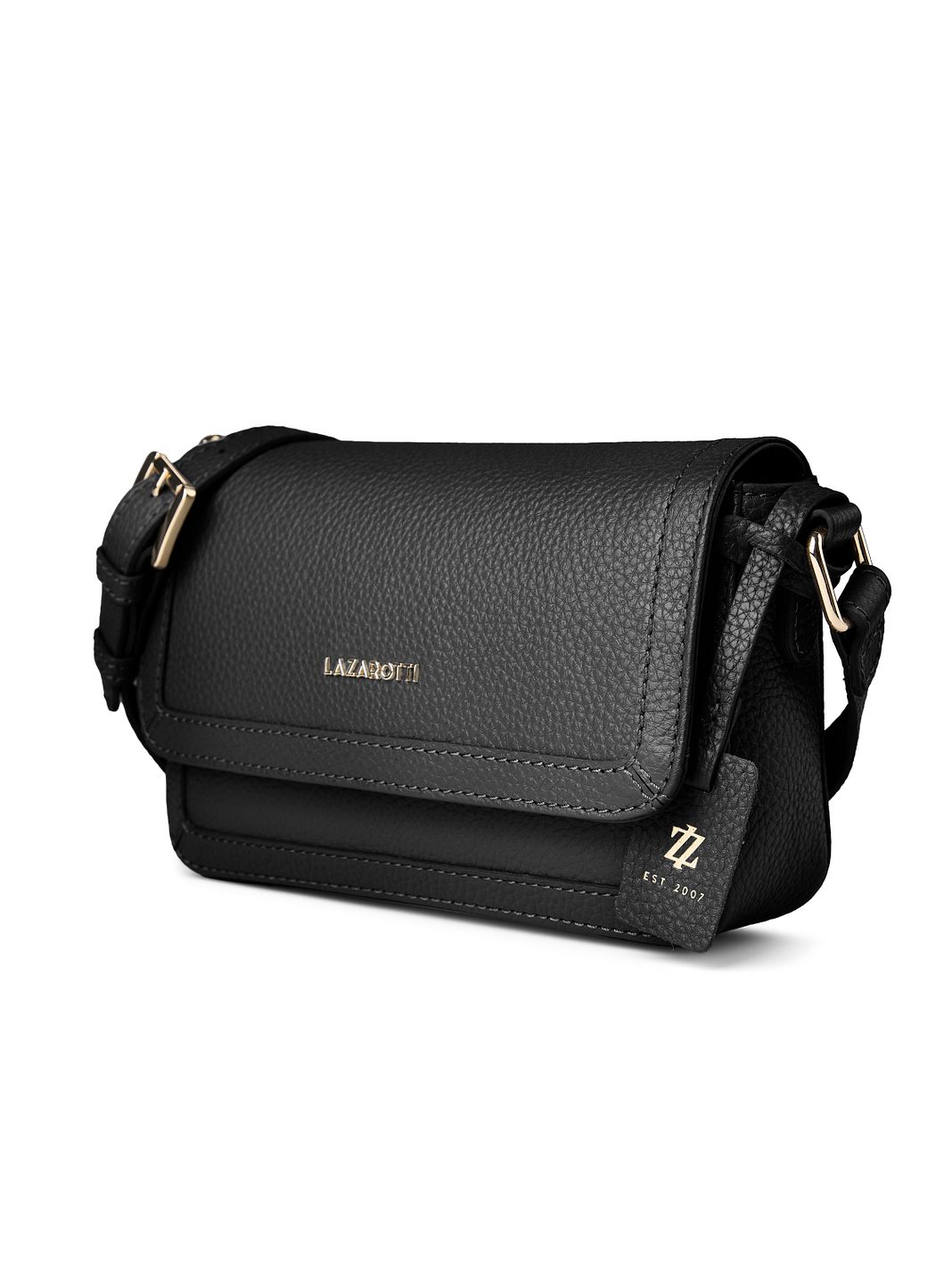 Lazarotti Bologna Leather Bolso bandolera Piel natural 21 cm Lazarotti Bologna Leather Bolso bandolera Piel natural 21 cm