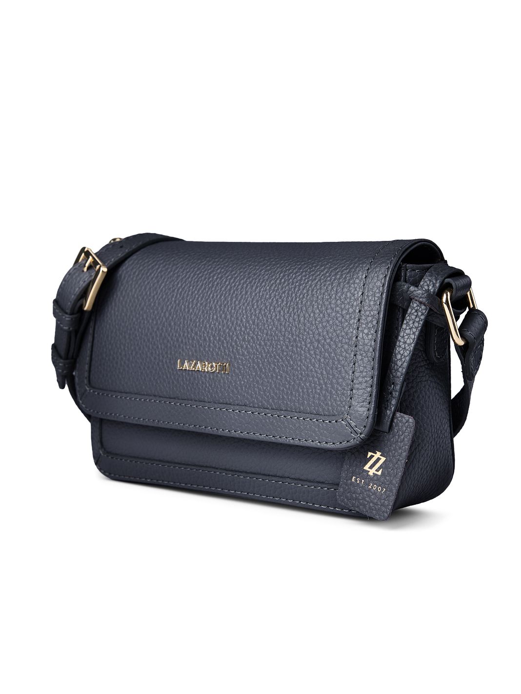Lazarotti Bologna Leather Bolso bandolera Piel natural 21 cm Lazarotti Bologna Leather Bolso bandolera Piel natural 21 cm