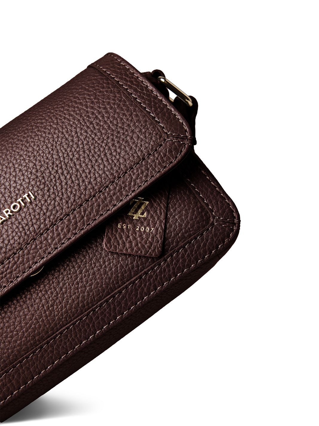 Lazarotti Bologna Leather Bolso bandolera Piel natural 21 cm Lazarotti Bologna Leather Bolso bandolera Piel natural 21 cm
