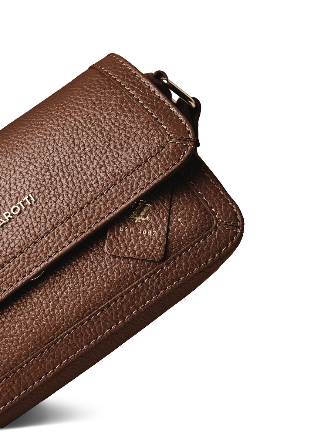 Lazarotti Bologna Leather Bolso bandolera Piel natural 21 cm Lazarotti Bologna Leather Bolso bandolera Piel natural 21 cm