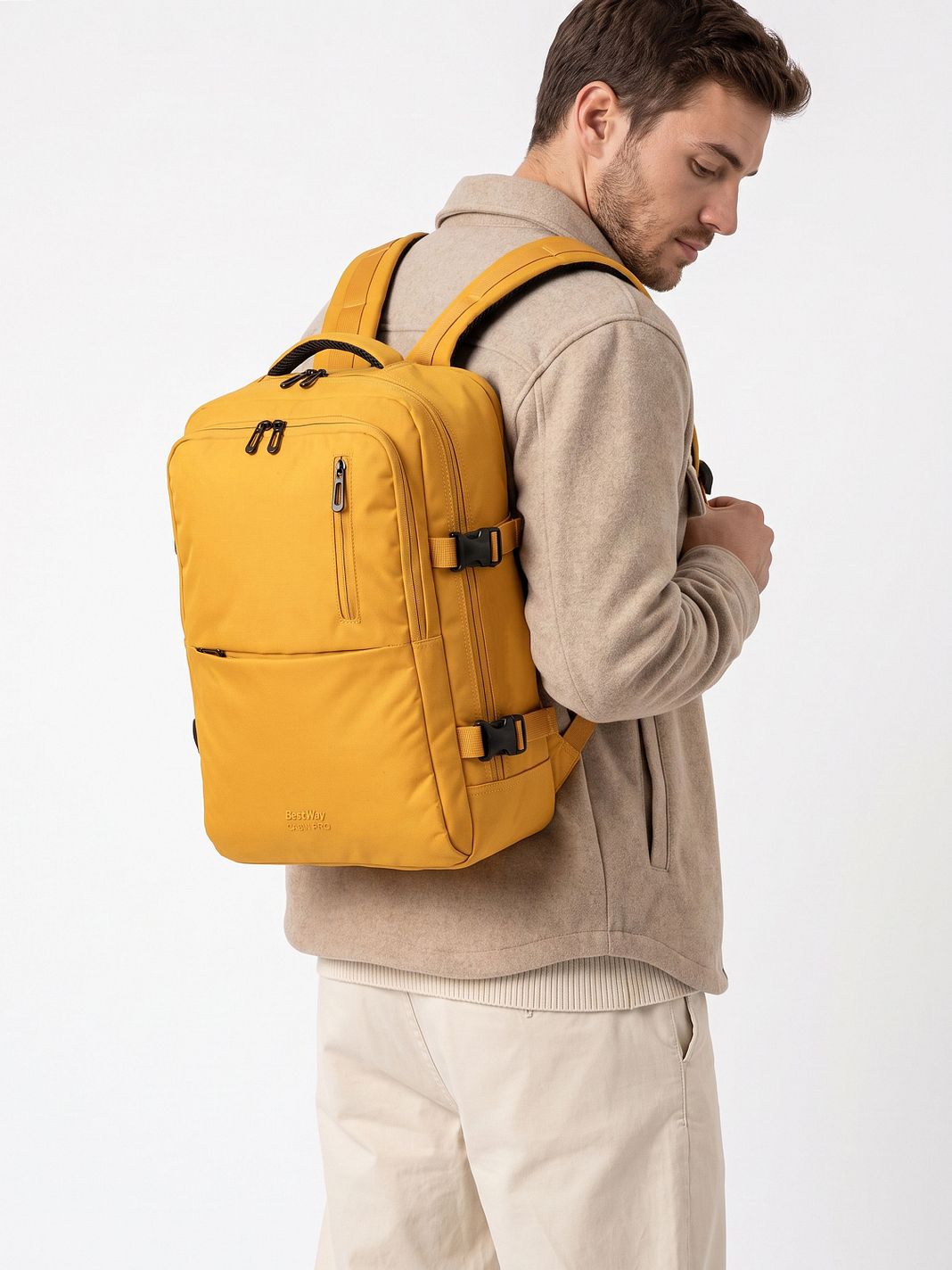 Worldpack Mochila de viaje Cabin Pro Solid con compartimento para portátil de 40 cm Worldpack Mochila de viaje Cabin Pro Solid con compartimento para portátil de 40 cm