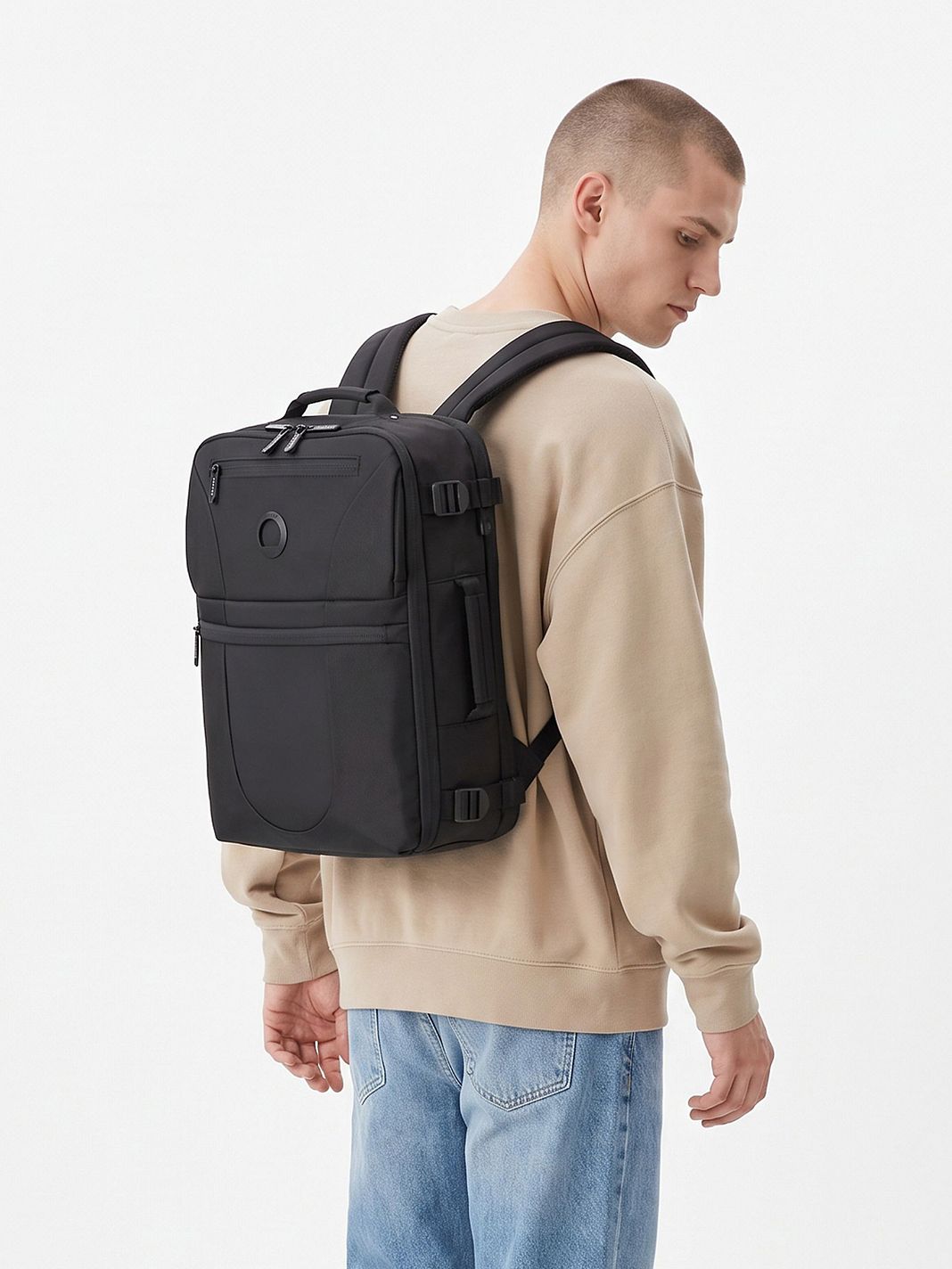 Delsey Paris DLC 2.0 Cestovní batoh s přihrádkou na notebook o šířce 40 cm Delsey Paris DLC 2.0 Cestovní batoh s přihrádkou na notebook o šířce 40 cm