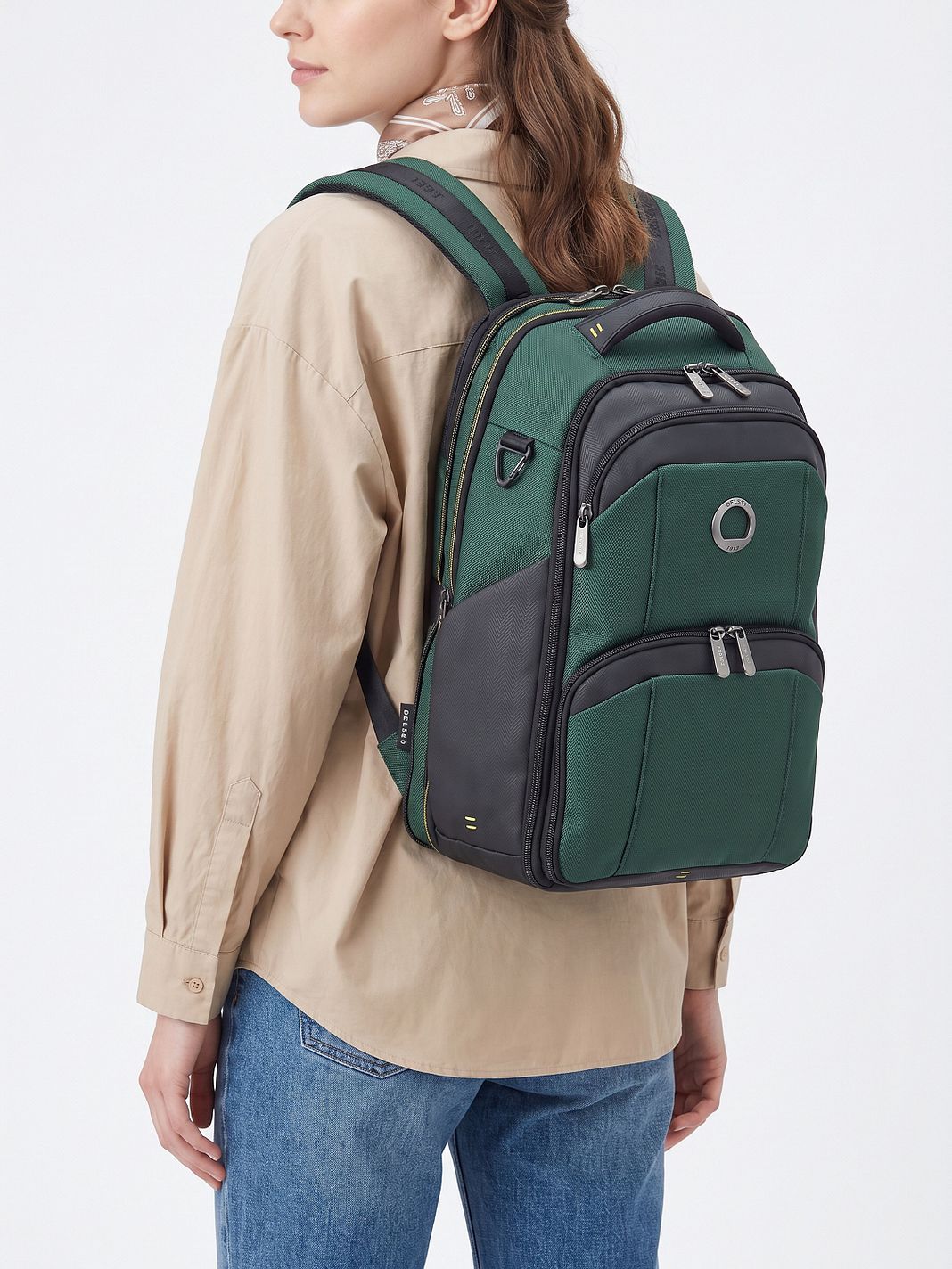 Delsey Paris DLC Pro Daypack RFID-beskyttelse 42.5 cm Laptoprum Delsey Paris DLC Pro Daypack RFID-beskyttelse 42.5 cm Laptoprum