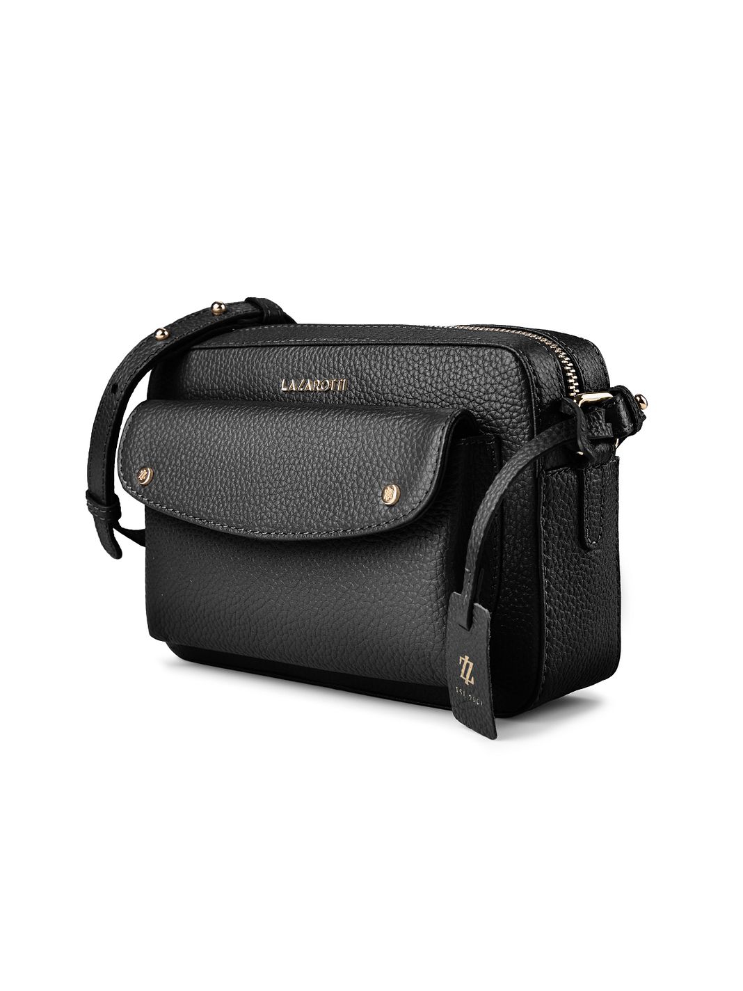Lazarotti Bologna Leather Bolso bandolera Piel natural 21 cm Lazarotti Bologna Leather Bolso bandolera Piel natural 21 cm