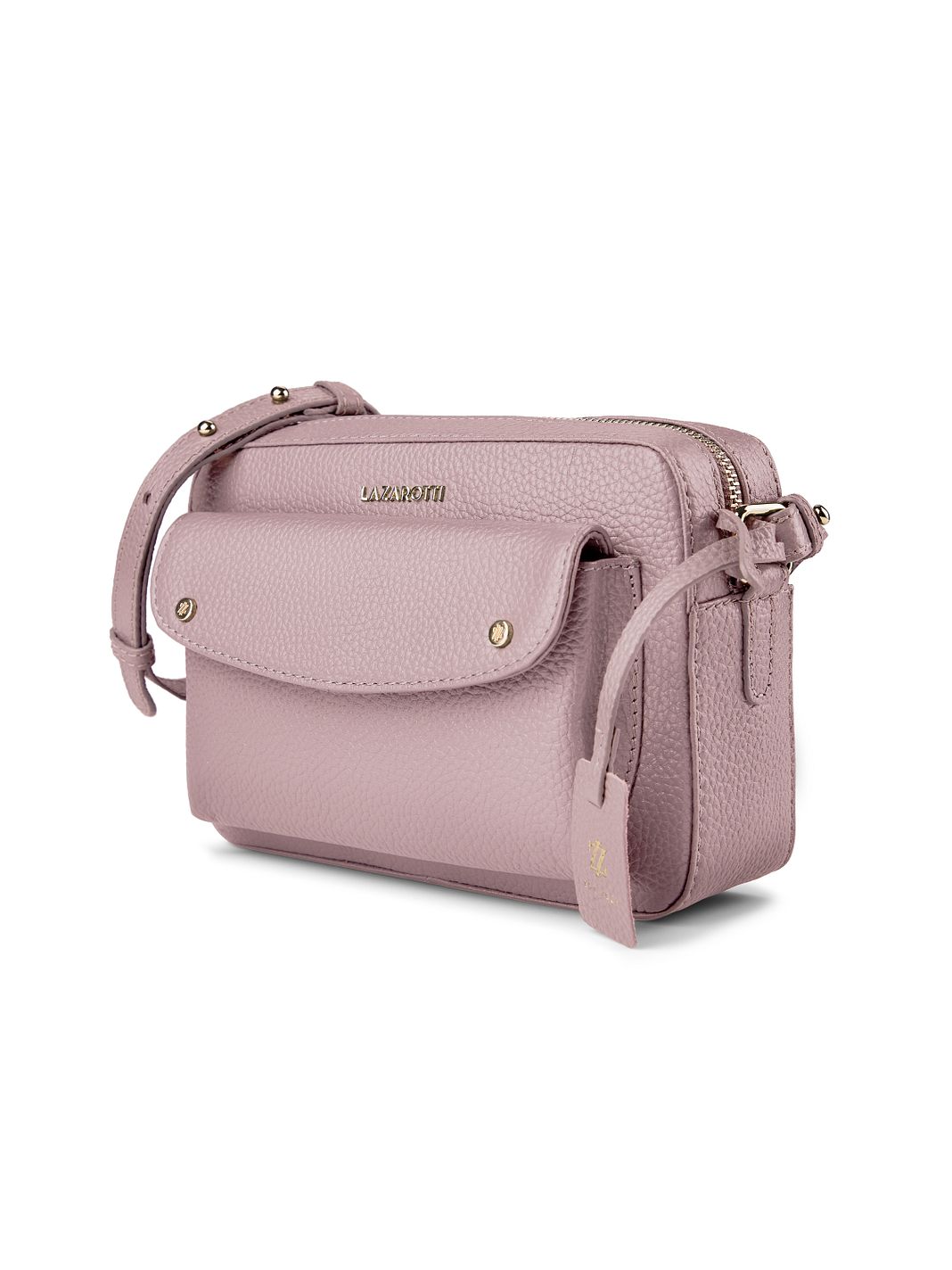 Lazarotti Bologna Leather Bolso bandolera Piel natural 21 cm Lazarotti Bologna Leather Bolso bandolera Piel natural 21 cm
