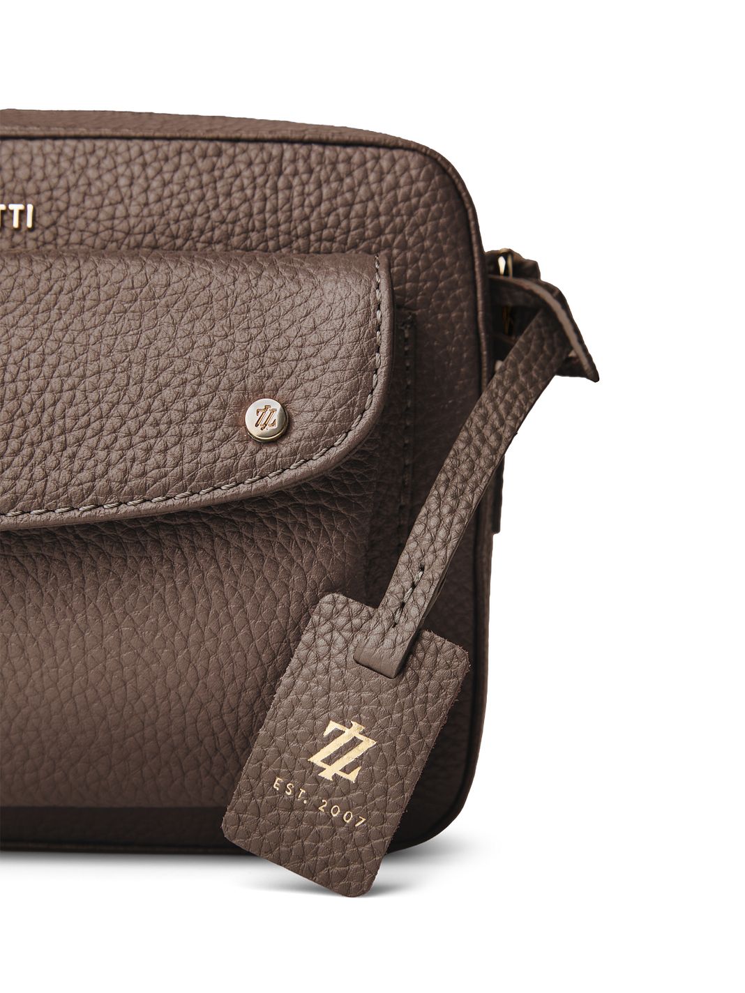 Lazarotti Bologna Leather Bolso bandolera Piel natural 21 cm Lazarotti Bologna Leather Bolso bandolera Piel natural 21 cm