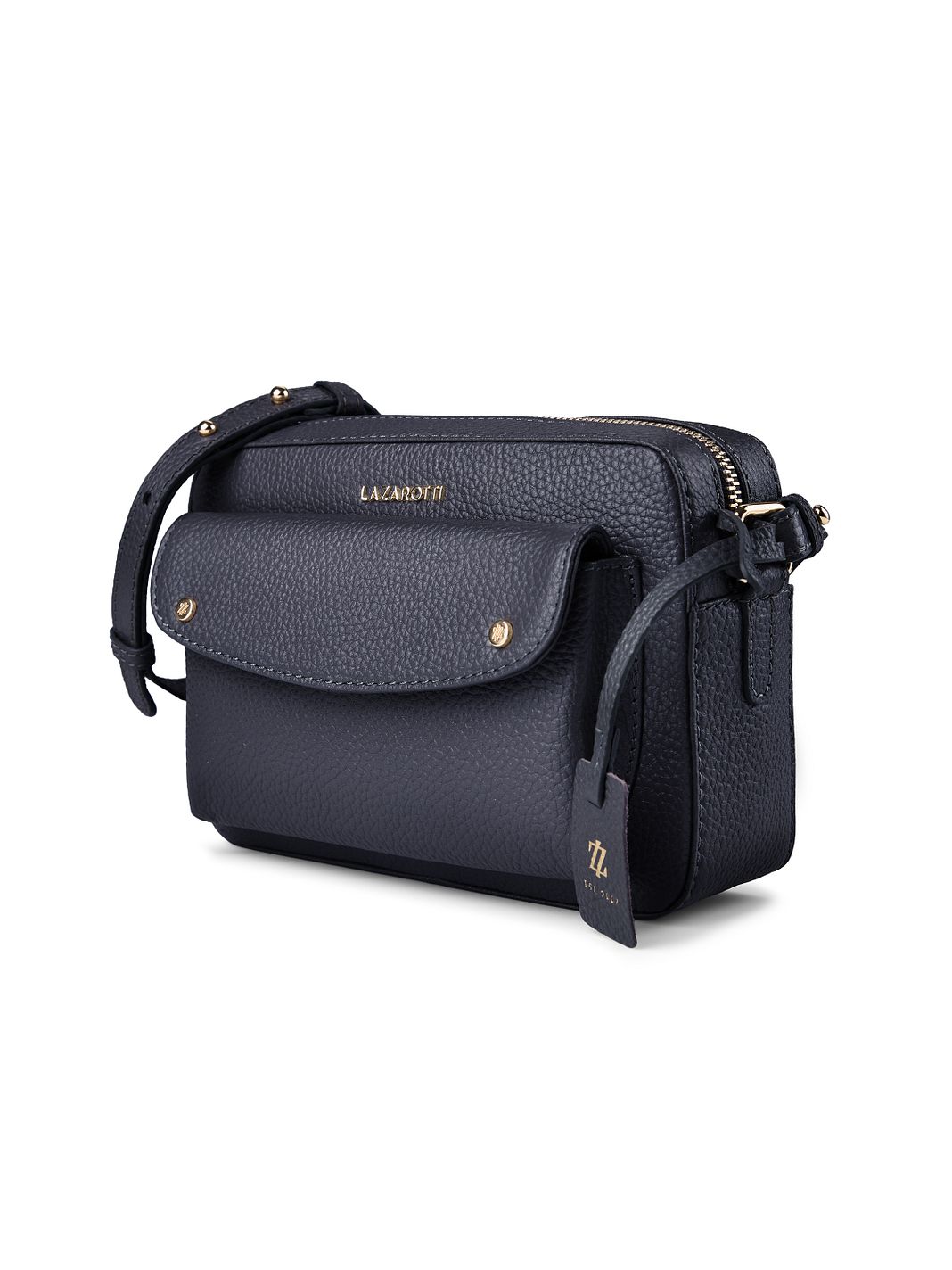 Lazarotti Bologna Leather Bolso bandolera Piel natural 21 cm Lazarotti Bologna Leather Bolso bandolera Piel natural 21 cm