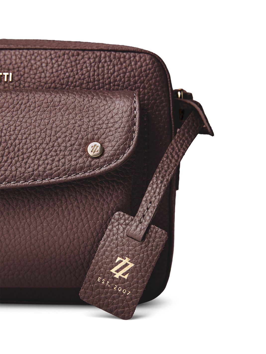 Lazarotti Bologna Leather Bolso bandolera Piel natural 21 cm Lazarotti Bologna Leather Bolso bandolera Piel natural 21 cm
