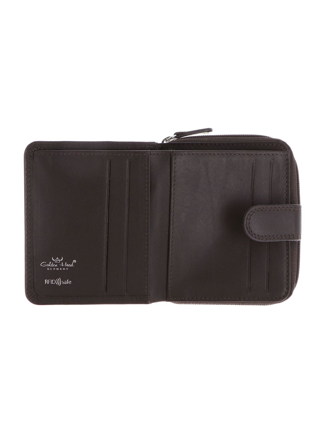 Golden Head Polo Cartera Bloqueo RFID Piel natural 10.5 cm