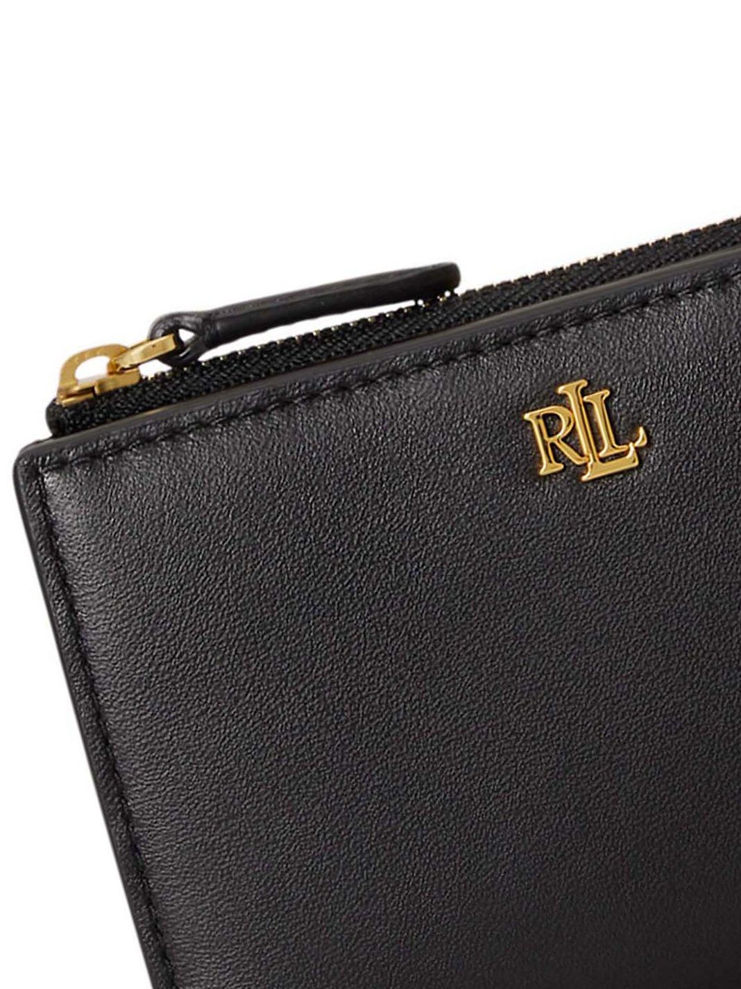 Lauren Ralph Lauren Cartera Piel natural 12 cm