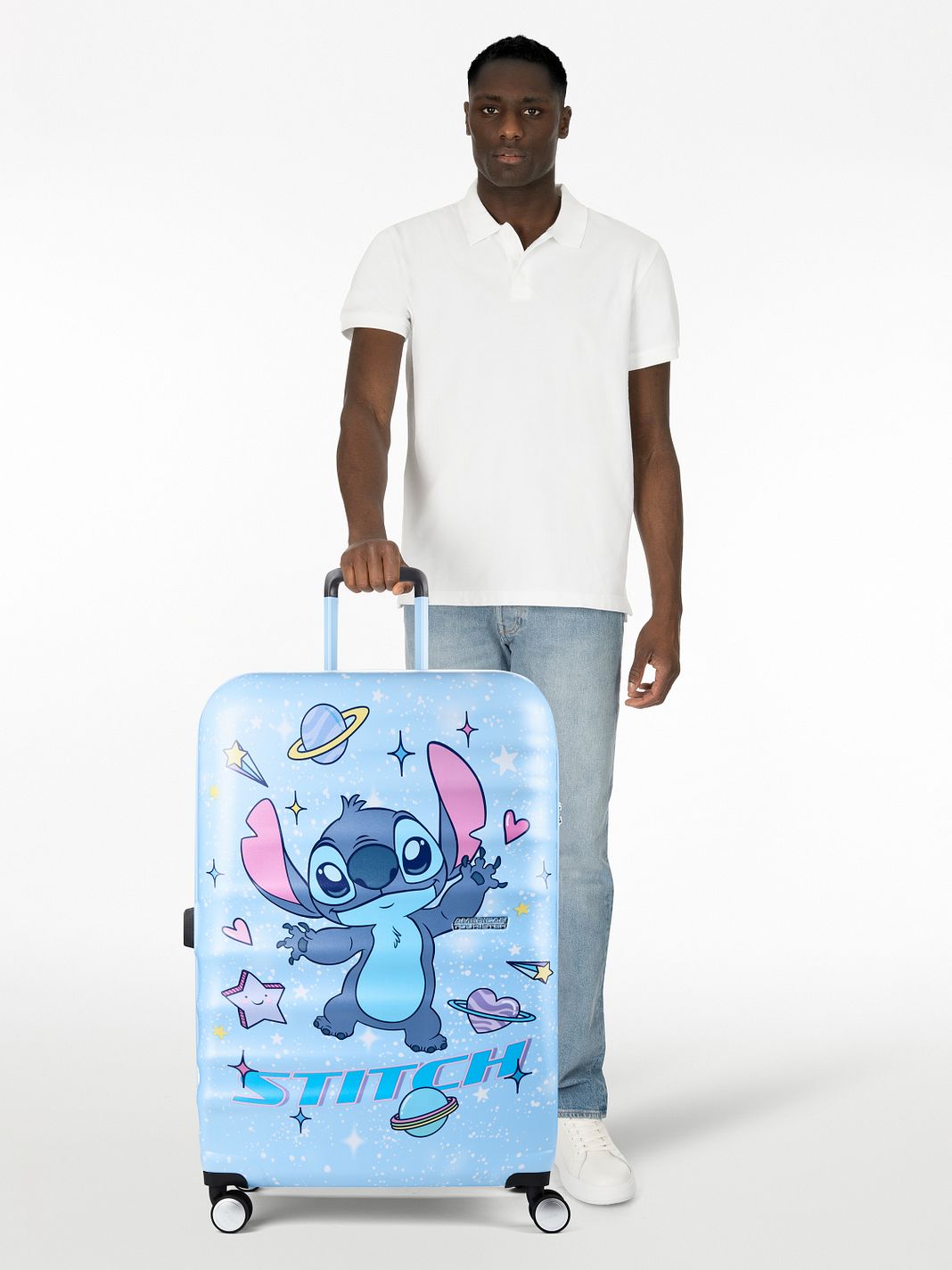 American Tourister Wavebreaker Disney 4 ruote Carrello 77 cm American Tourister Wavebreaker Disney 4 ruote Carrello 77 cm