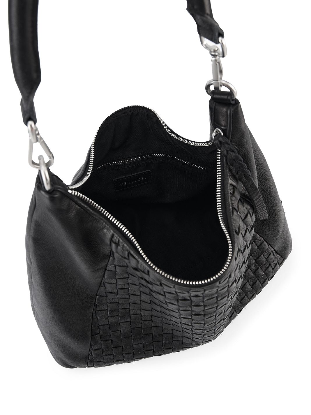 FredsBruder Calm Weave Taška přes rameno Kůže 38 cm