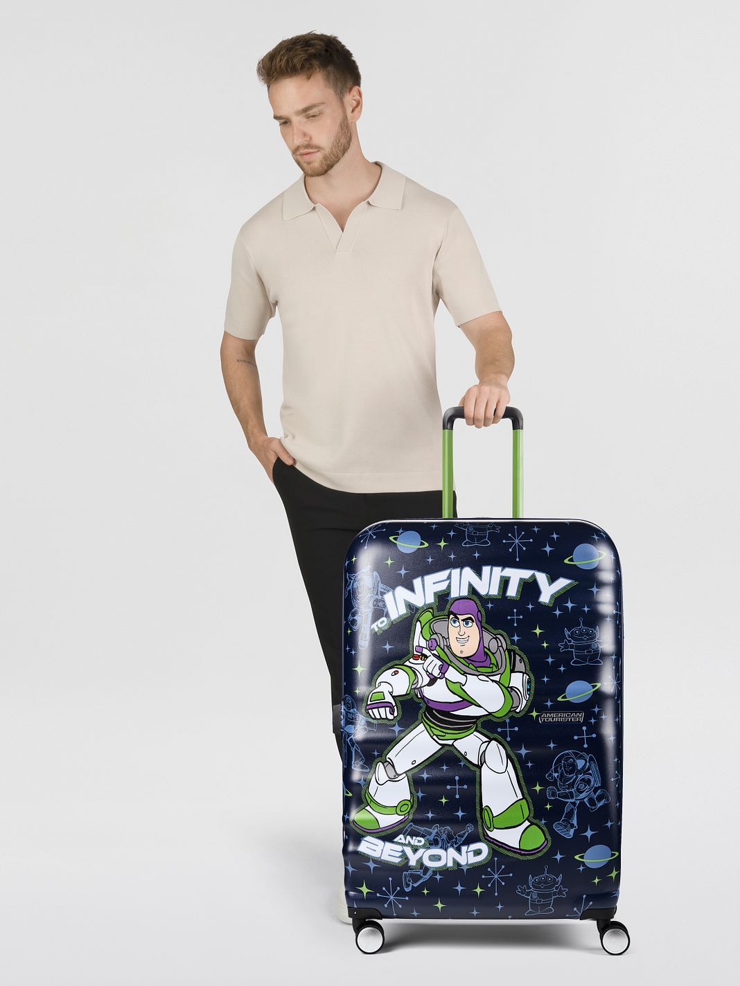 American Tourister Wavebreaker Disney 4 ruote Carrello 77 cm American Tourister Wavebreaker Disney 4 ruote Carrello 77 cm