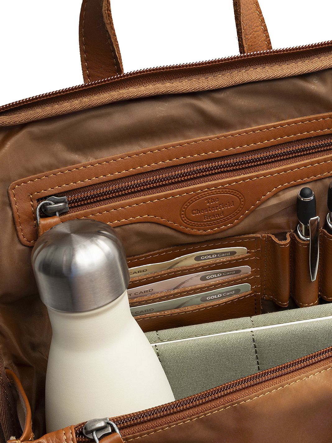The Chesterfield Brand Ilara Bolsos mochila Piel natural 32 cm The Chesterfield Brand Ilara Bolsos mochila Piel natural 32 cm