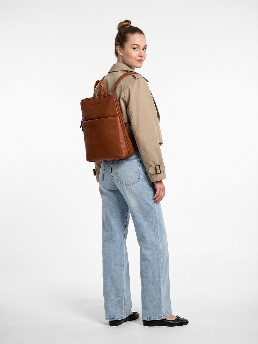 The Chesterfield Brand Ilara Bolsos mochila Piel natural 32 cm The Chesterfield Brand Ilara Bolsos mochila Piel natural 32 cm
