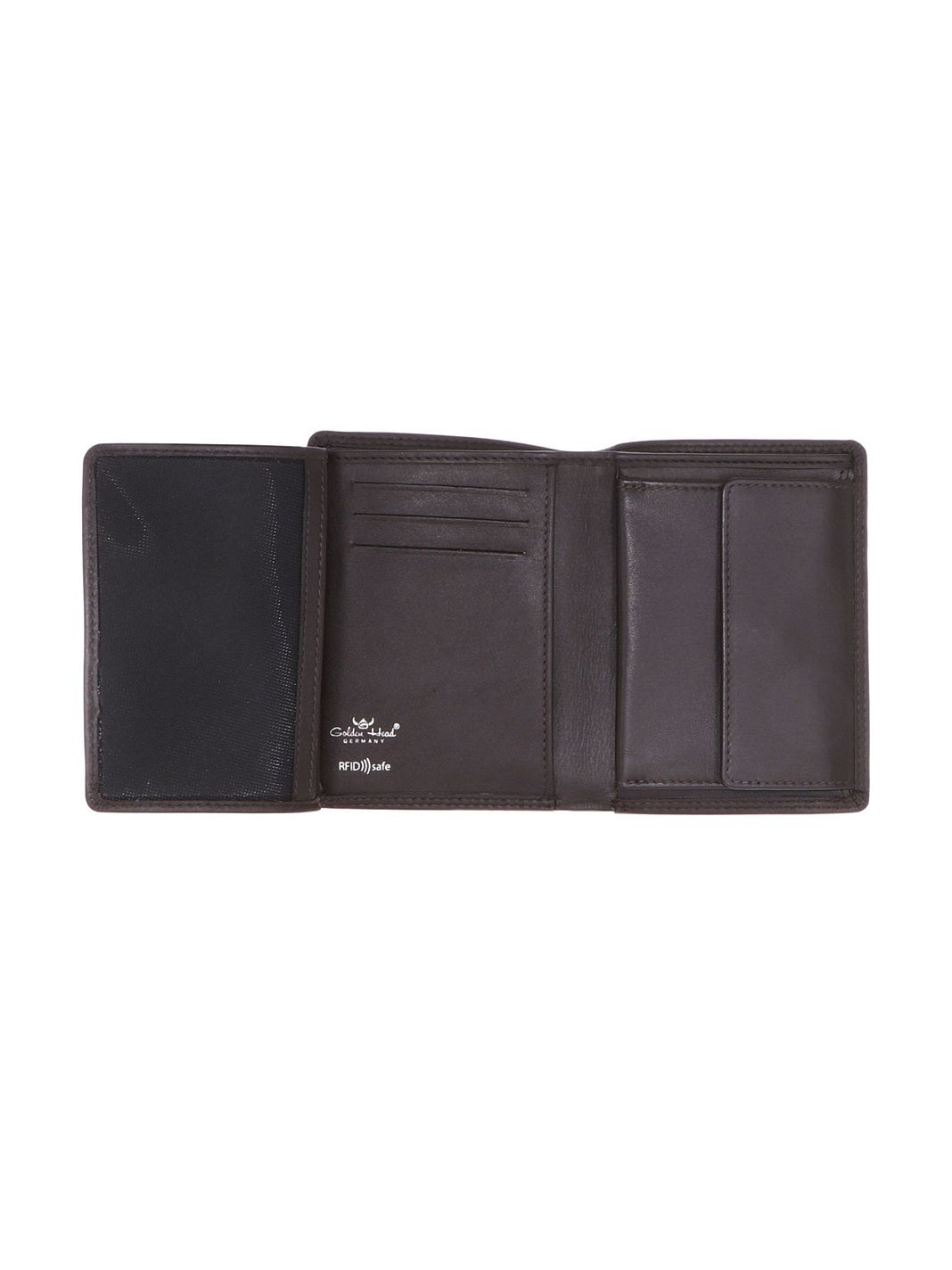 Golden Head Polo Cartera Bloqueo RFID Piel natural 12 cm Golden Head Polo Cartera Bloqueo RFID Piel natural 12 cm