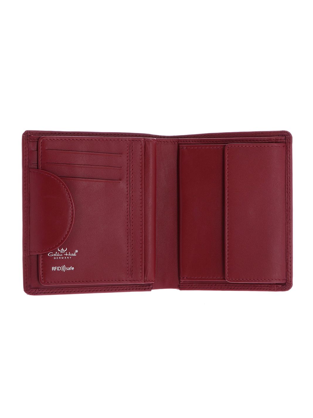 Golden Head Polo Cartera Bloqueo RFID Piel natural 13 cm Golden Head Polo Cartera Bloqueo RFID Piel natural 13 cm