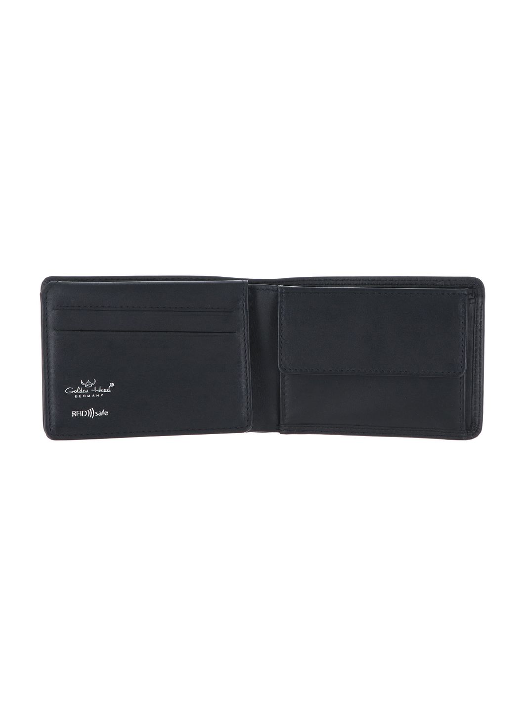 Golden Head Polo Cartera Bloqueo RFID Piel natural 11 cm Golden Head Polo Cartera Bloqueo RFID Piel natural 11 cm