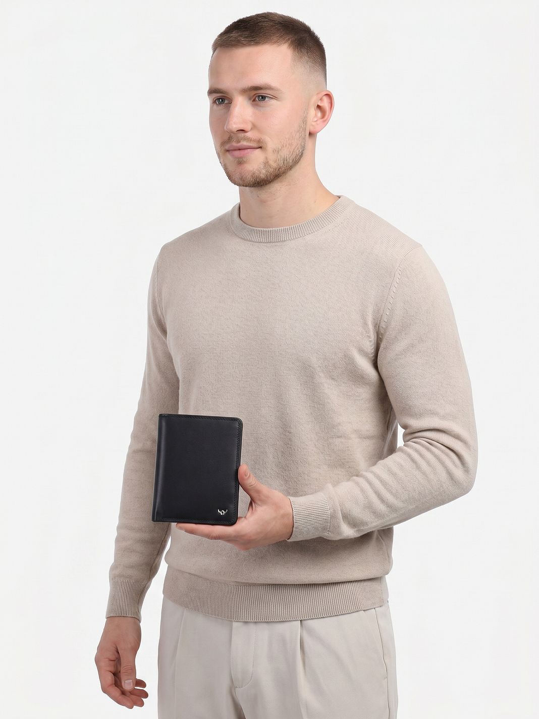 Golden Head Polo Cartera Bloqueo RFID Piel natural 13 cm Golden Head Polo Cartera Bloqueo RFID Piel natural 13 cm