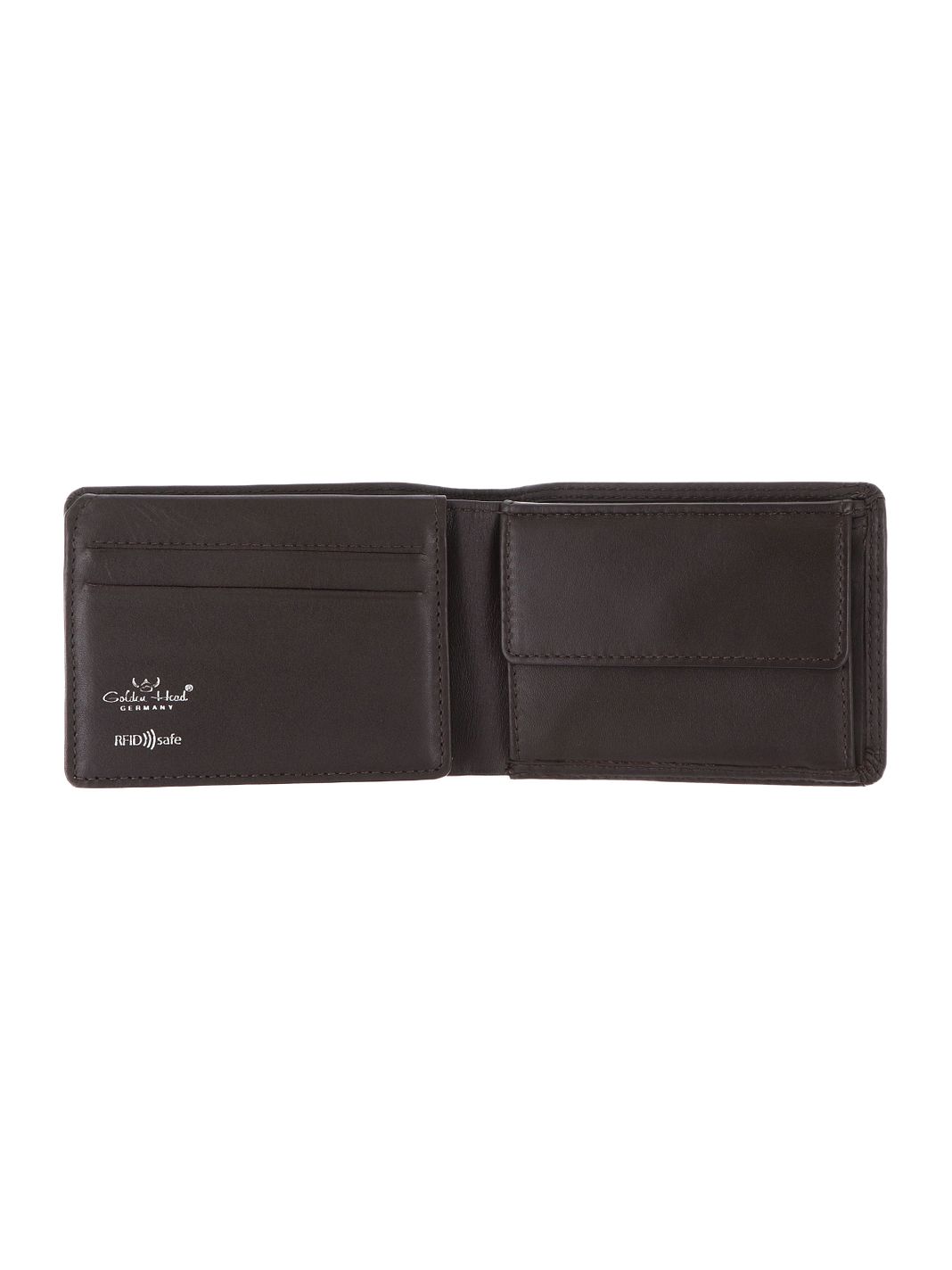Golden Head Polo Cartera Bloqueo RFID Piel natural 11 cm Golden Head Polo Cartera Bloqueo RFID Piel natural 11 cm