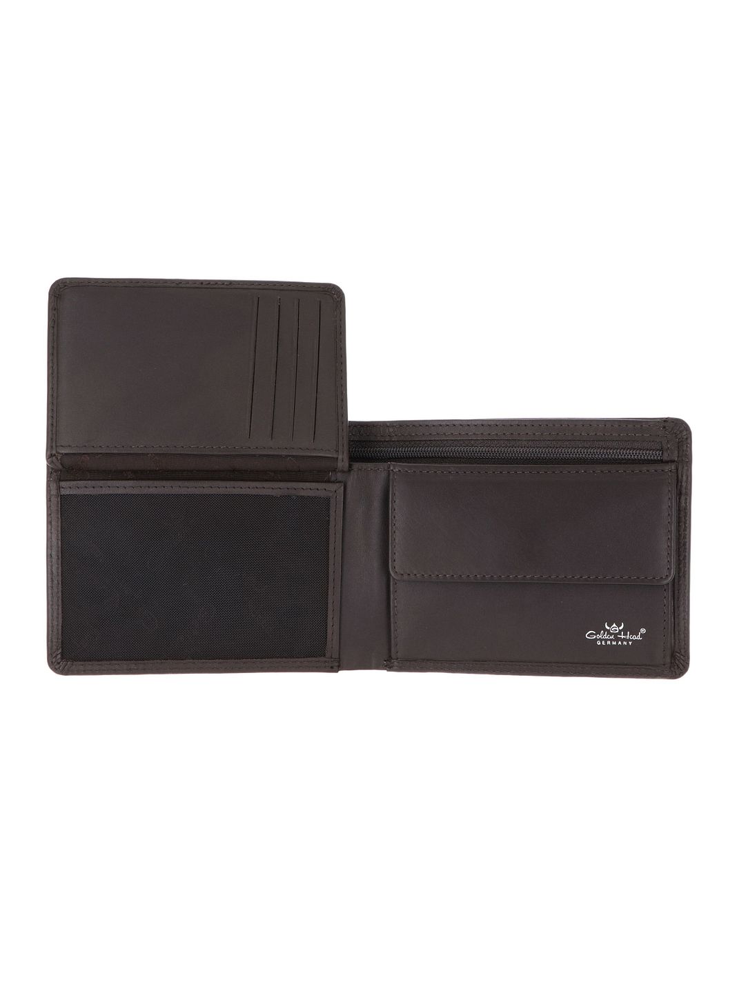 Golden Head Polo Cartera Bloqueo RFID Piel natural 12.5 cm Golden Head Polo Cartera Bloqueo RFID Piel natural 12.5 cm