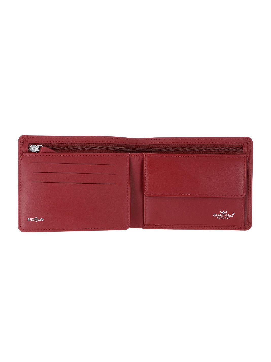 Golden Head Polo Cartera Bloqueo RFID Piel natural 12.5 cm Golden Head Polo Cartera Bloqueo RFID Piel natural 12.5 cm