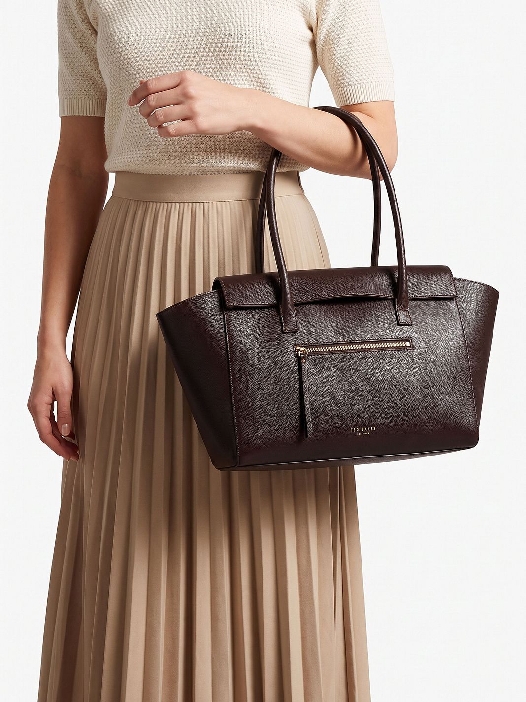 Ted Baker Toniie Bolso para hombre Piel natural 62 cm