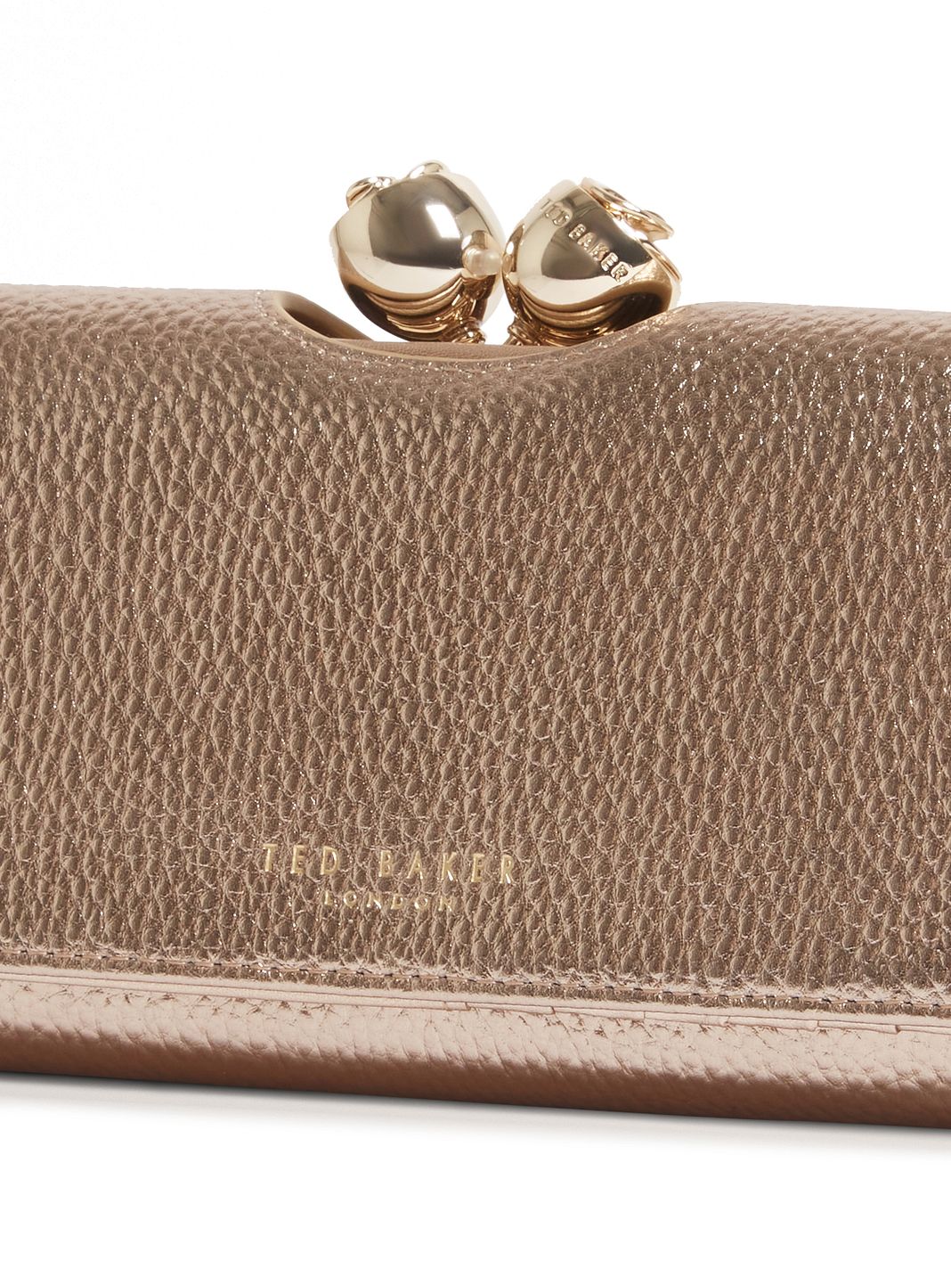 Ted Baker Roosali Cartera Piel natural 19 cm Ted Baker Roosali Cartera Piel natural 19 cm