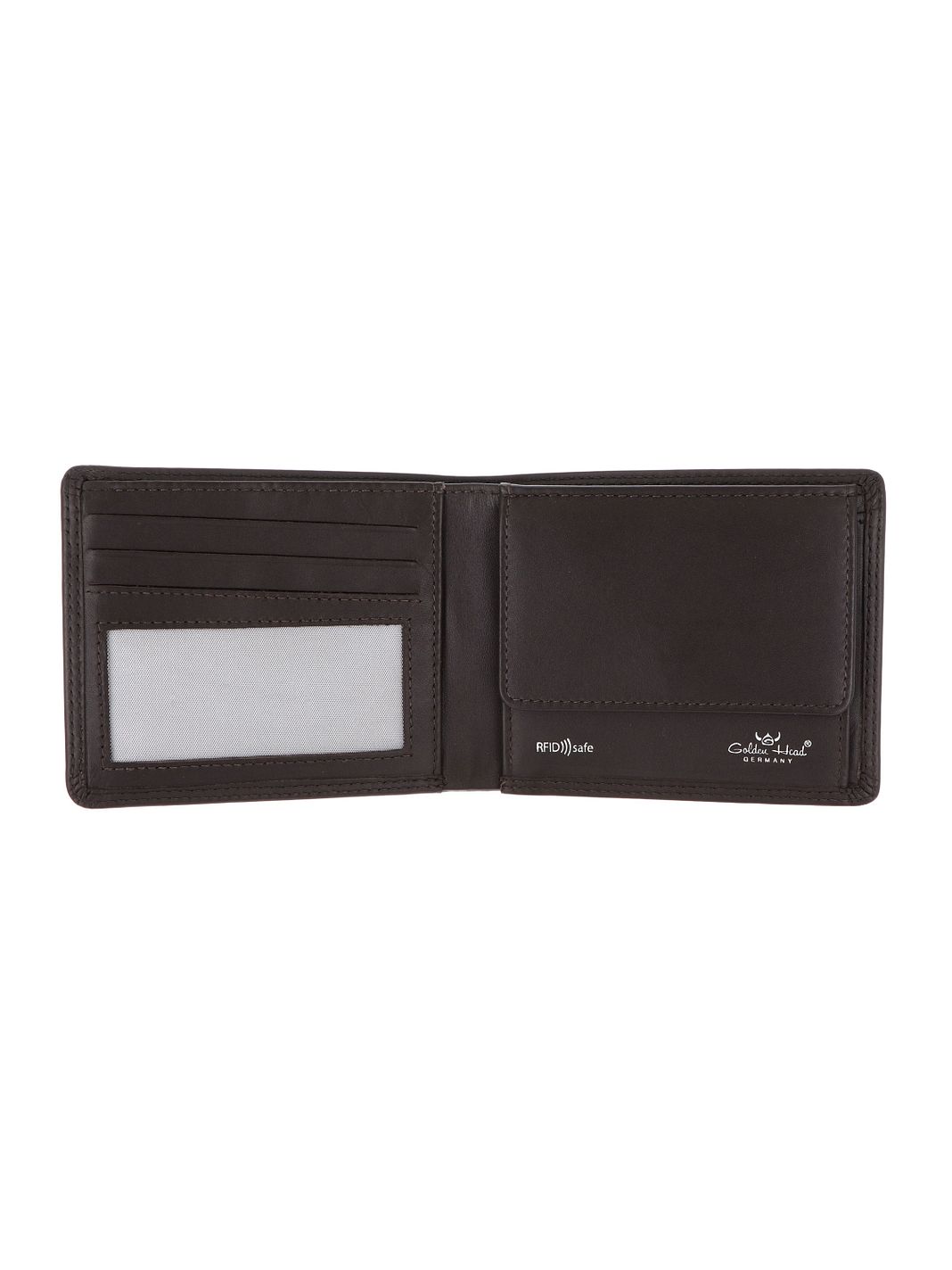 Golden Head Polo Cartera Bloqueo RFID Piel natural 11 cm Golden Head Polo Cartera Bloqueo RFID Piel natural 11 cm