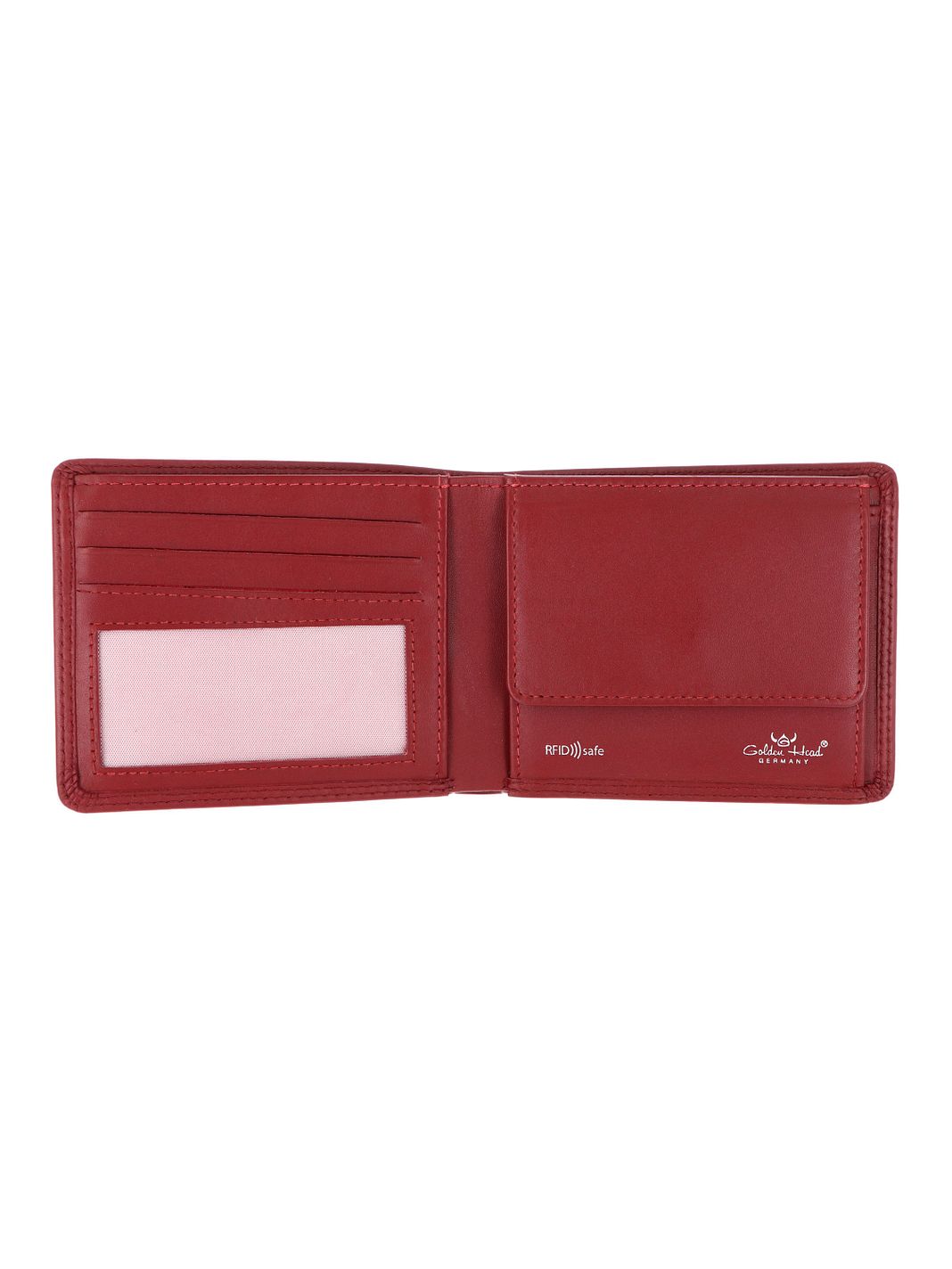 Golden Head Polo Cartera Bloqueo RFID Piel natural 11 cm Golden Head Polo Cartera Bloqueo RFID Piel natural 11 cm