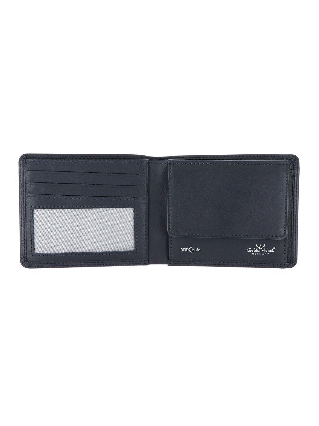 Golden Head Polo Cartera Bloqueo RFID Piel natural 11 cm Golden Head Polo Cartera Bloqueo RFID Piel natural 11 cm