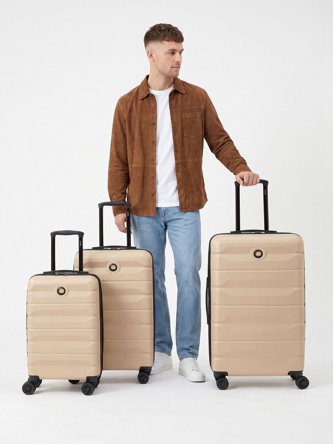 Delsey Paris Air Armour 4 kolečka Sada kufrů 3-dílný Rozšiřitelný Delsey Paris Air Armour 4 kolečka Sada kufrů 3-dílný Rozšiřitelný