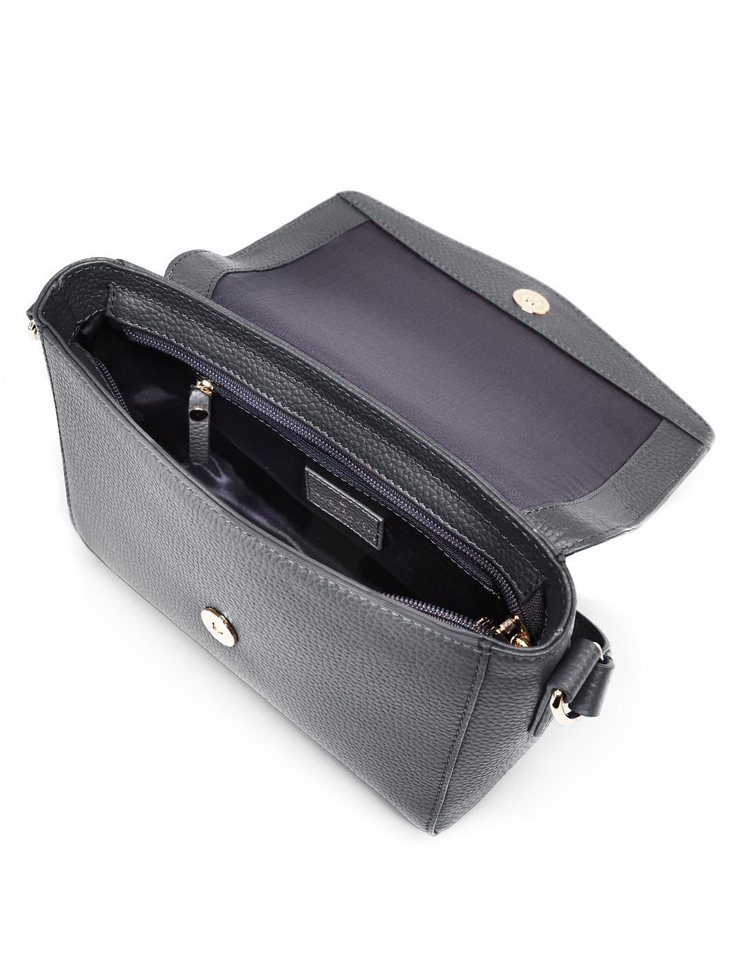 Lazarotti Kožená Crossbody taška Bologna, 22 cm