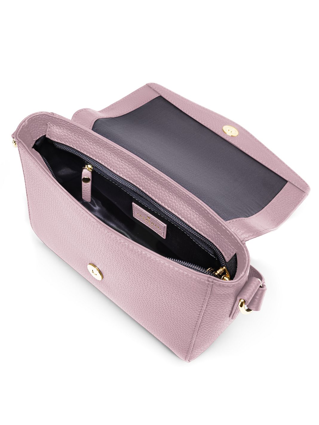 Lazarotti Bologna-nahkainen Crossbody-laukku, 22 cm