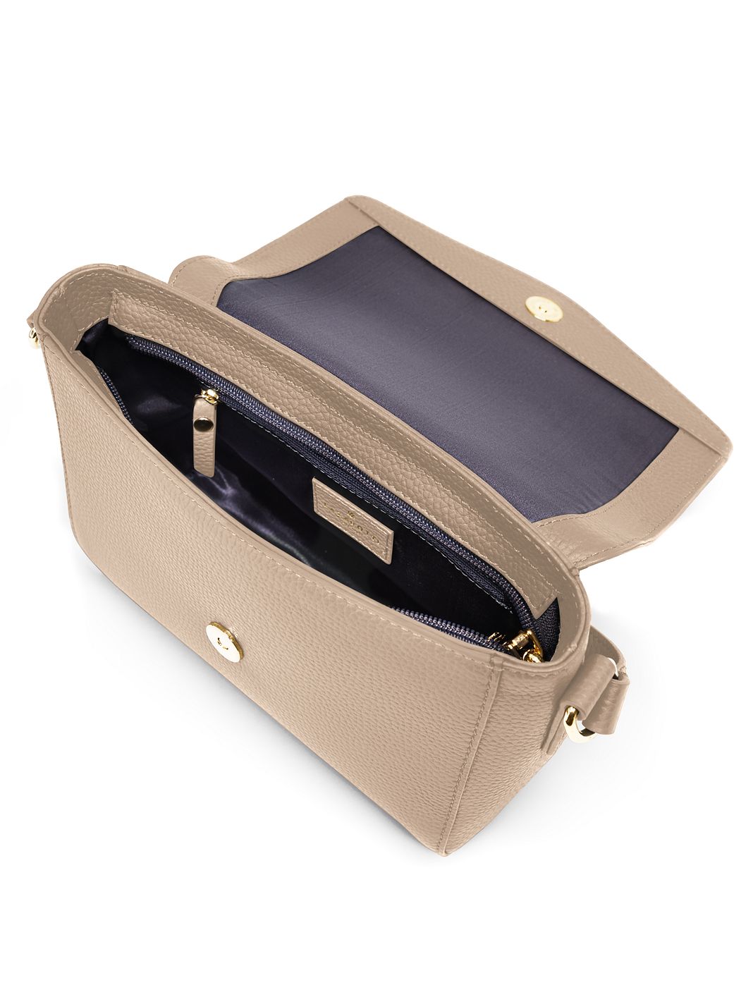Lazarotti Kožená Crossbody taška Bologna, 22 cm