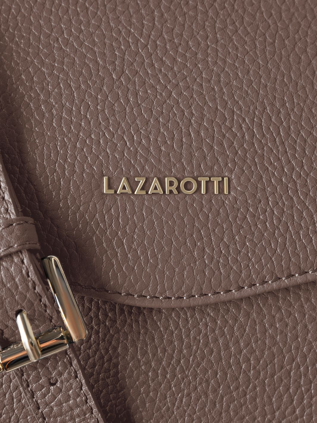 Lazarotti Kožená Crossbody taška Bologna, 22 cm
