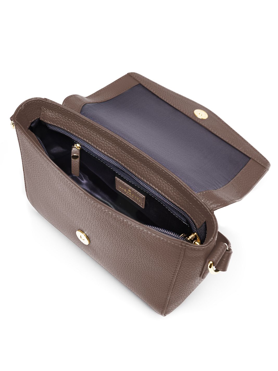 Lazarotti Kožená Crossbody taška Bologna, 22 cm