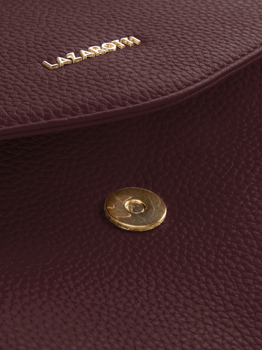 Lazarotti Kožená Crossbody taška Bologna, 22 cm