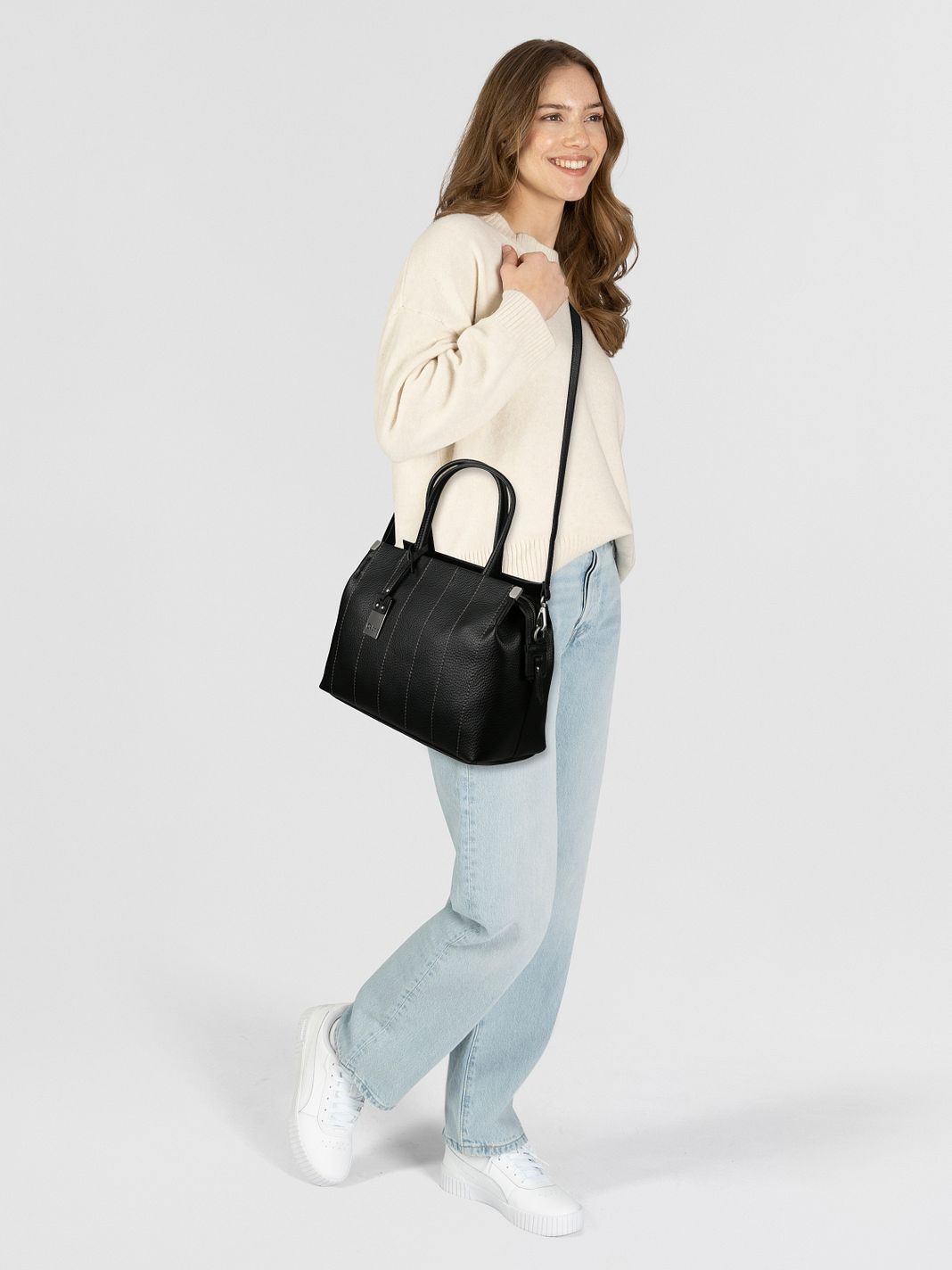 Gabor Gela Stripe Tote taška M 35 cm