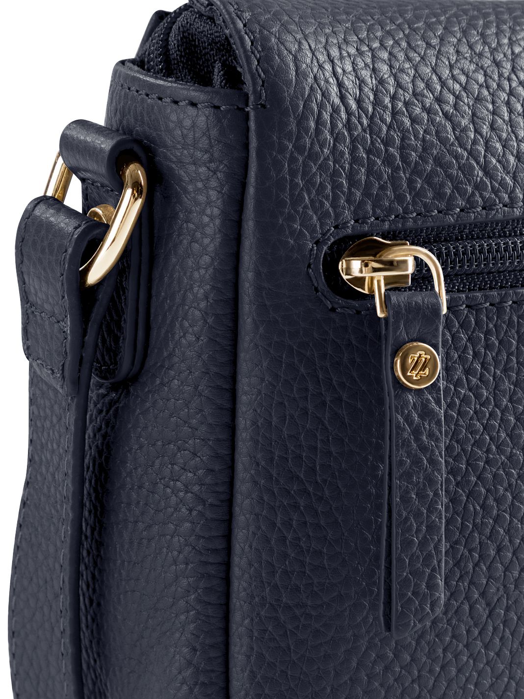 Lazarotti Kožená Crossbody taška Bologna, kůže, 25 cm Lazarotti Kožená Crossbody taška Bologna, kůže, 25 cm