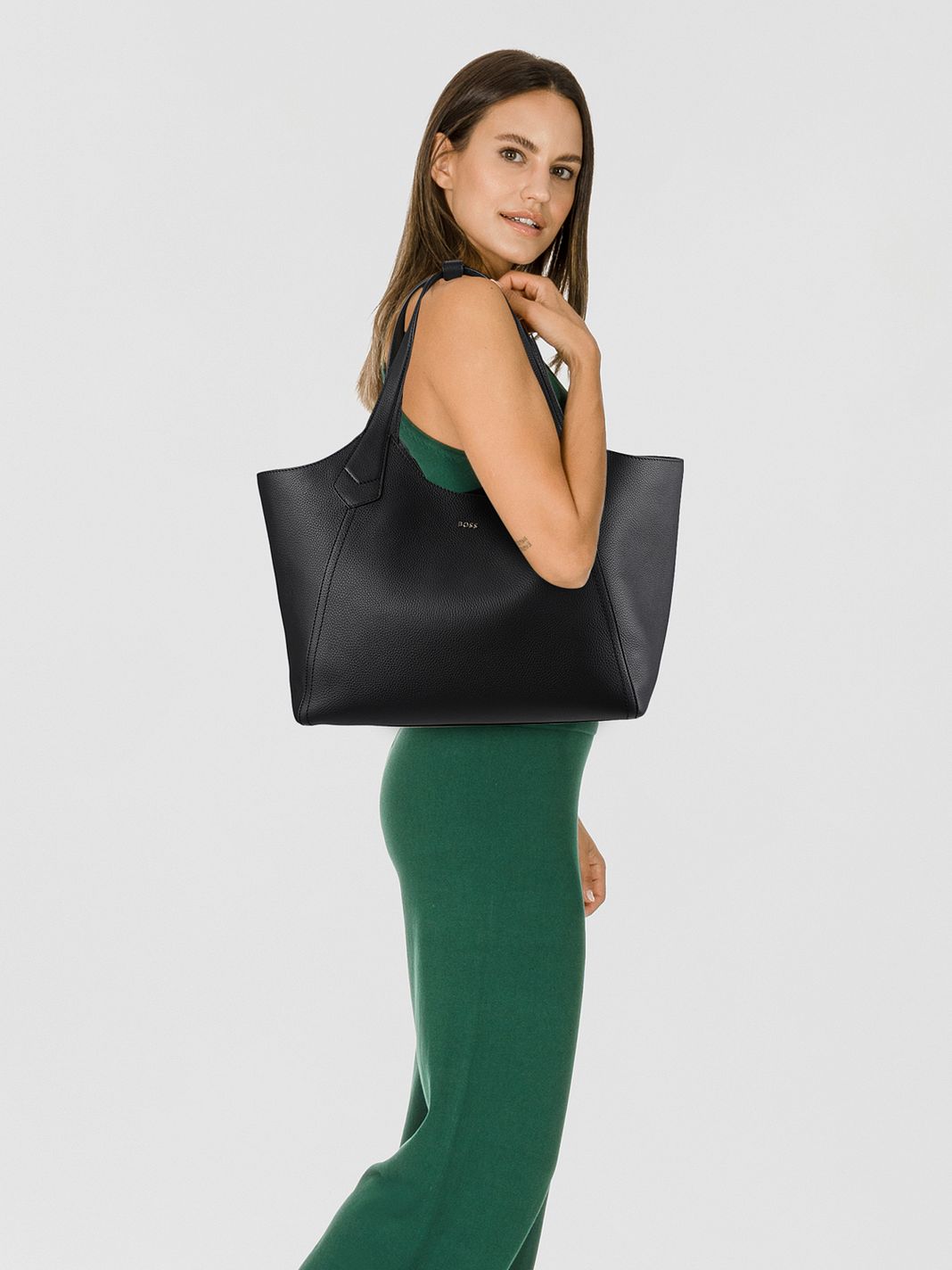 Boss Lenah Bolsa de compras Piel natural 33 cm Boss Lenah Bolsa de compras Piel natural 33 cm
